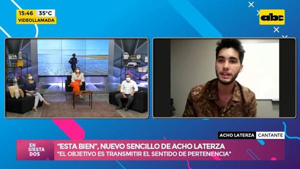 Acho Laterza presenta su nuevo sencillo “Está bien” - Ensiestados - ABC Color