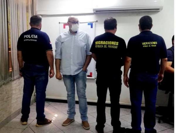Aprehenden a brasileño mediante operativo