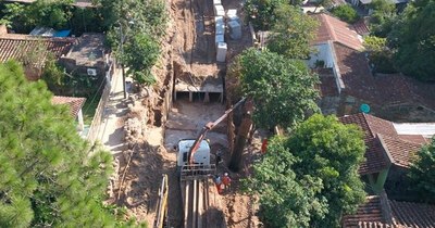 La Nación / Defensa costera de Pilar: intervenciones para solución pluvial prosiguen en varios frentes