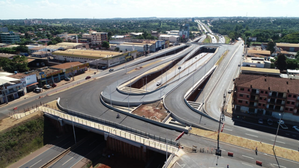 Obras del Multiviaducto de Ciudad del Este superan el 93% de avance   | .::Agencia IP::.