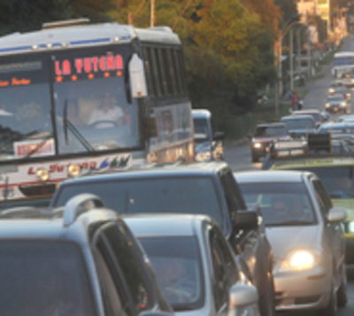 Intenso movimiento en operativo retorno luego de las fiestas - Paraguay.com