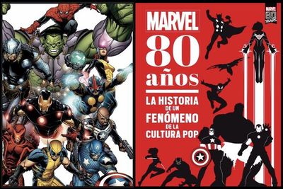 Marvel 80 años: el libro que todo fanático sueña tener