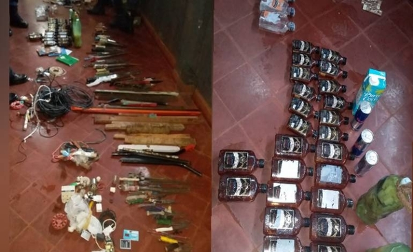 Diario HOY | Incautan varios objetos tras requisa en la penitenciaría de Pedro Juan