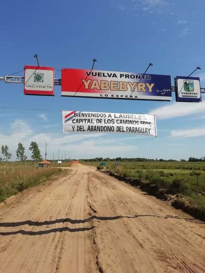 Piden mejora vial en tramo que conecta Laureles con Yabebyry - Nacionales - ABC Color