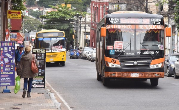 Gremio del Transporte público anuncia paro total desde el 8 de marzo