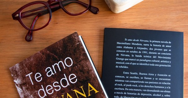 La Nación / Maximiliano Mendieta lanzó la novela “Te amo desde Nirvana”