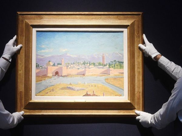 Angelina Jolie vende un cuadro de Churchill por 9,6 millones de euros