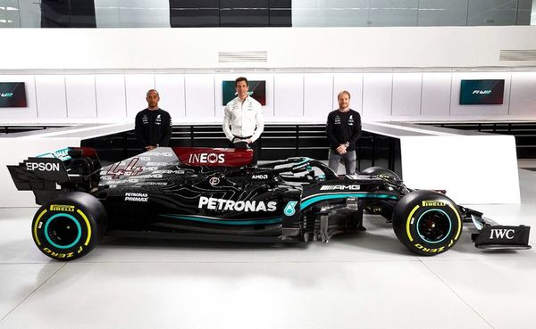 Mercedes presentó su auto W12, con “hambre y pasión” - Automovilismo - ABC Color
