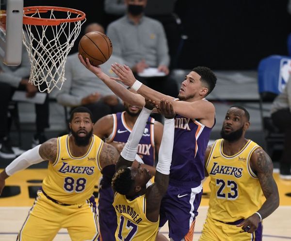 Suns ganan y son líderes de la División Pacífico - Básquetbol - ABC Color