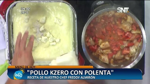 Cocina LMCD: Pollo Kzero con polenta - SNT