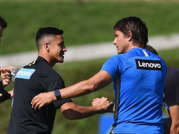 Conte: "Empiezo a ver las jugadas del mejor Alexis"