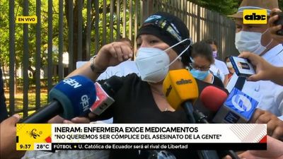 “No queremos ser cómplices del asesinato de la gente”, dicen enfermeras - A la gran 730 - ABC Color