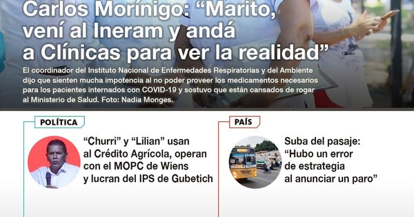 La Nación / LN PM: Las noticias más relevantes de la siesta del 3 de marzo