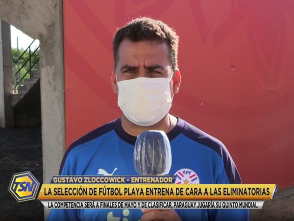 Paraguay se enfoca en las Eliminatorias de fútbol playa