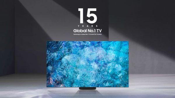Samsung es nombrada fabricante mundial N° 1 de televisores durante 15 años consecutivos