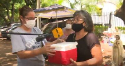 Esposa de fallecido por covid donó medicamentos a familiares del Ineram