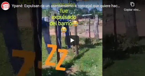 Ypané: Expulsan a precandidato colorado de un asentamiento (video) » San Lorenzo PY