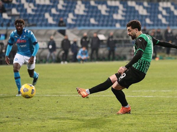El Sassuolo frustra al Napoli en el último suspiro