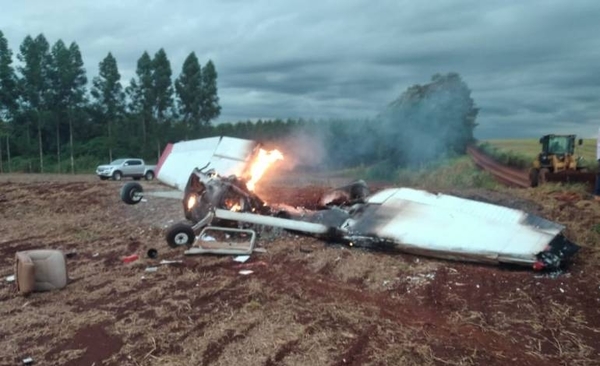 Diario HOY | Cae una avioneta en Alto Paraná y fallecen dos personas