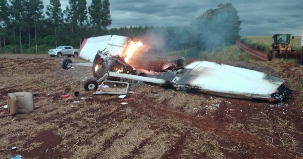 La Nación / Dos jóvenes fallecieron en un accidente aéreo en la zona del distrito de Naranjal
