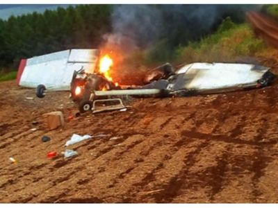 Dos fallecidos deja caída de avioneta