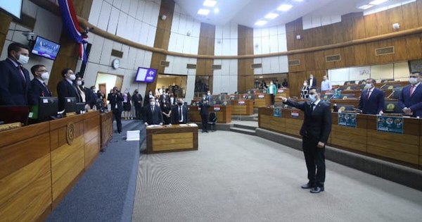 La Nación / Juró nuevo integrante de la cámara, Ayala Acevedo