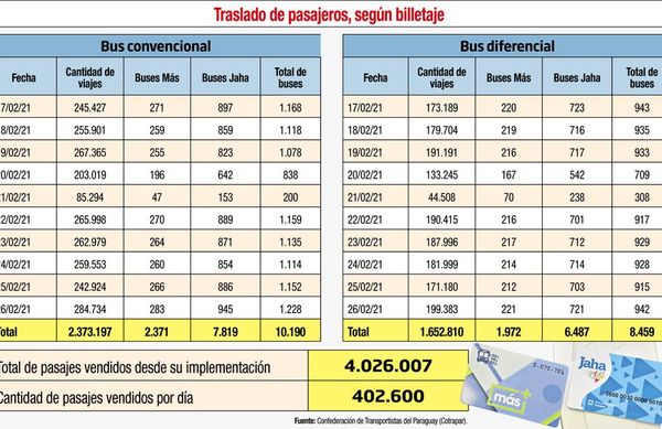 Cancelan paro de transportes mientras duren las negociaciones con el Gobierno - Nacionales - ABC Color