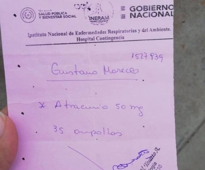 Diario HOY | Con receta en mano, mujer demuestra que viceministro miente sobre medicamentos