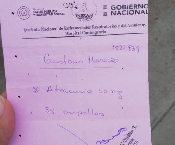Diario HOY | Con receta en mano, mujer demuestra que viceministro miente sobre medicamentos