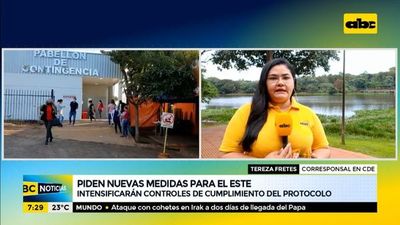 Intensificarán controles de las medidas sanitarias en el Este - ABC Noticias - ABC Color