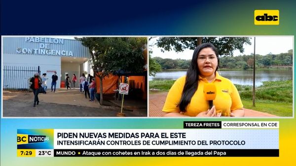 Intensificarán controles de las medidas sanitarias en el Este - ABC Noticias - ABC Color