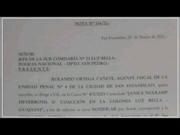 SOJERA QUE PROHIBIÓ EL GUARANÍ, AHORA DEMANDA