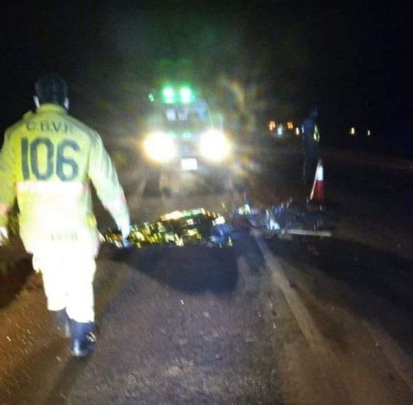 Motociclista muere en accidente rutero en Bella Vista Sur