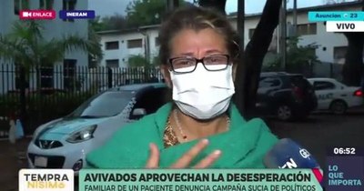 La Nación / Familiares de pacientes del Ineram denuncian que se comercializan medicamentos de IPS