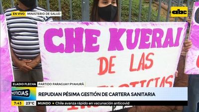 Repudian pésima gestión del Ministerio de Salud - Nacionales - ABC Color