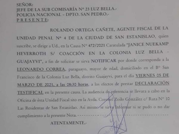 Llaman a declarar a camionero por compartir audio de sojera que prohibió el guaraní