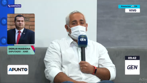 Diario HOY | Diputado Derlis Maidana, sobre la crisis en el sistema de salud