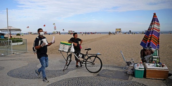Río de Janeiro decretó un toque de queda nocturno y el cierre comercial total en sus playas | Ñanduti