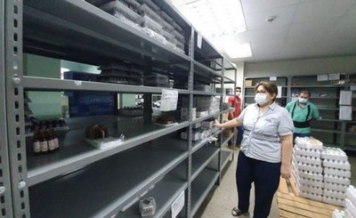 Parque Sanitario del IPS de CDE está casi sin insumos