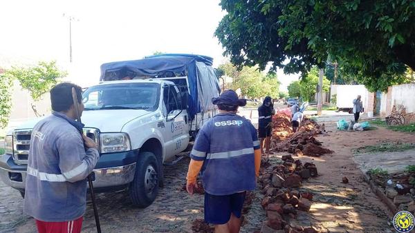 Renuevan cañería de agua en Bella Vista •