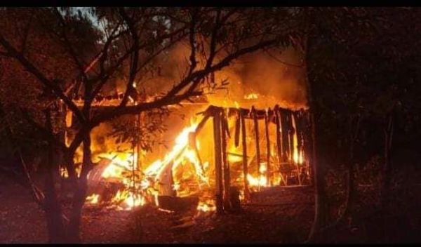 MUJER MUERE CALCINADA EN UN INCENDIO EN BARRERO GUAZU