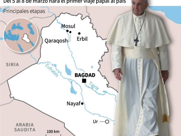El Papa emprende su viaje más deseado y difícil a Irak