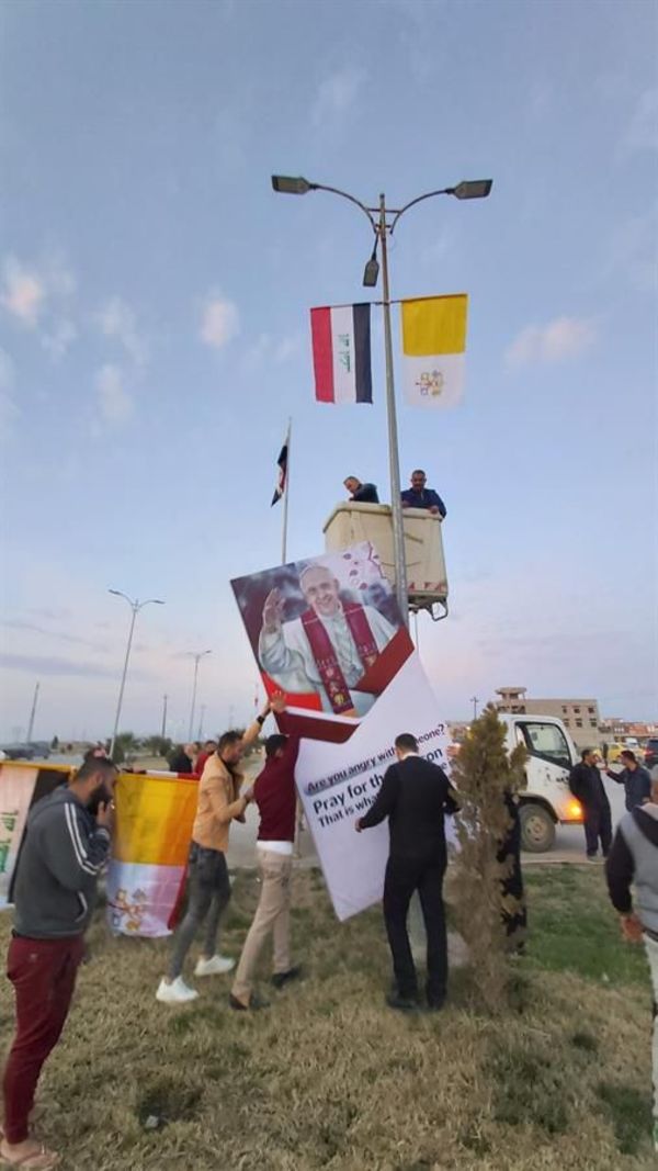 Irak refuerza seguridad y decora Bagdad ante la llegada histórica del papa - Mundo - ABC Color