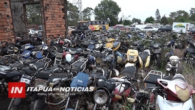 ESPERAN RESOLUCIÓN JUDICIAL PARA REMATE DE RODADOS NO RETIRADOS DEL CORRALÓN.
