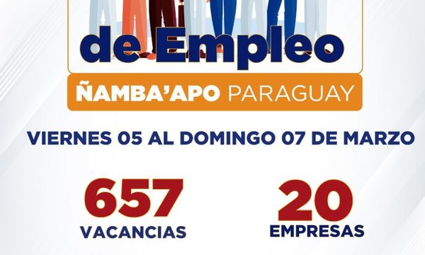 Lanzan feria virtual con 657 vacancias laborales