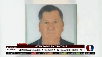 Sicarios ultiman a balazos a ganadero brasileño en Yby Yaú