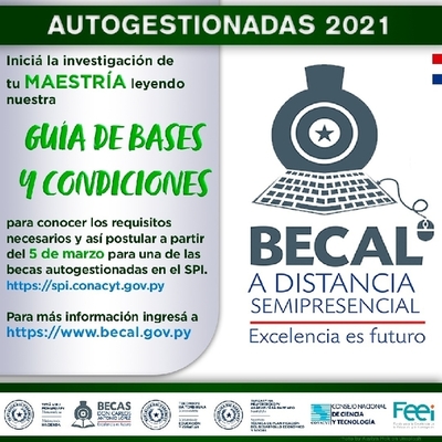 Becal habilita postulación para maestrías a distancia y semipresencial | .::Agencia IP::.
