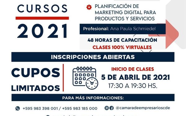 Lanzan curso de “Planificación de Marketing”