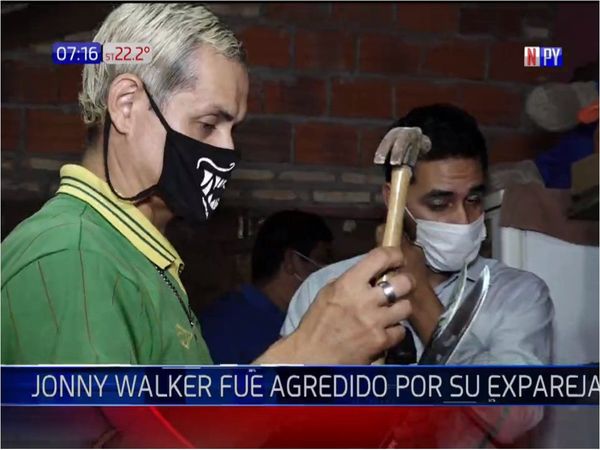 Jonny Walker denunció por agresión y amenazas a su expareja