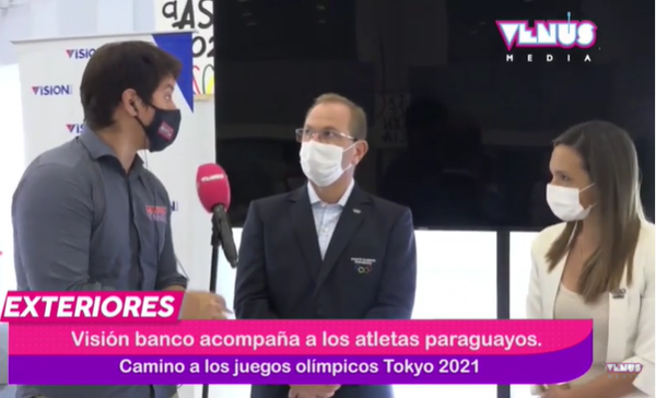 Visión Banco acompaña a los atletas paraguayos camino a Tokyo 2021